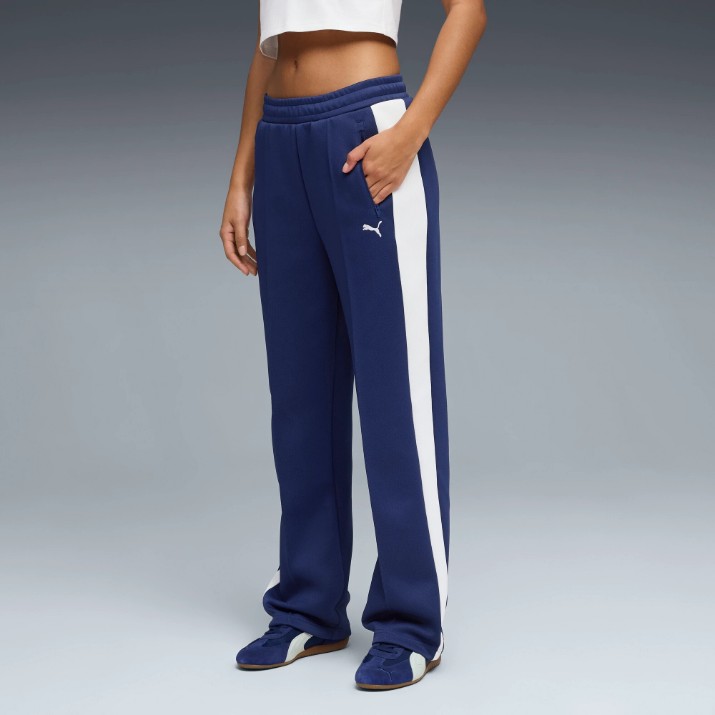 Женские спортивные штаны Puma T7 Always On Straight Track Op Blue Jewel, s.XL