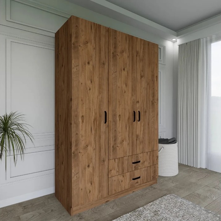 Шкаф Trendy Yaman 1600-027 Walnut 120x181x45cm (GTR007931)