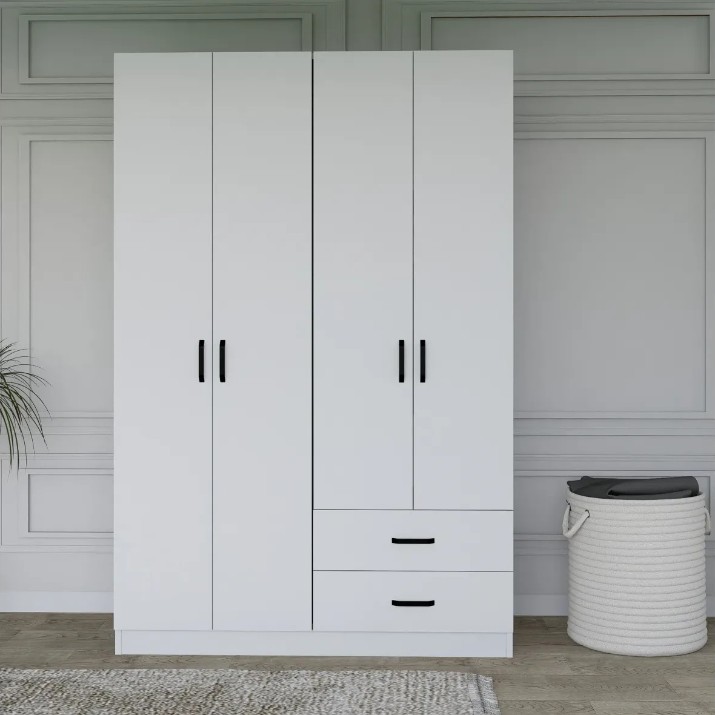 Шкаф Trendy Yaman 1600-033 White 120x180x45cm (GTR007934)
