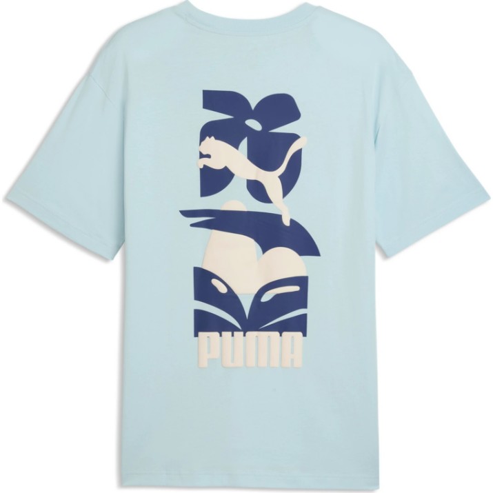 Tricou bărbătesc Puma Ess Graphics Relaxed Fresh Water, s.L