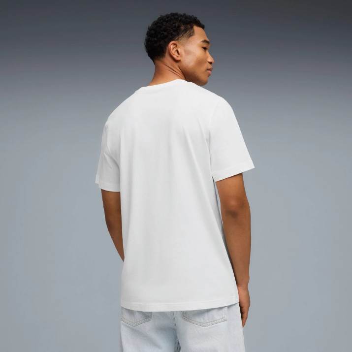 Мужская футболка Puma Ess Logo Lab Summer Puma White, s.M