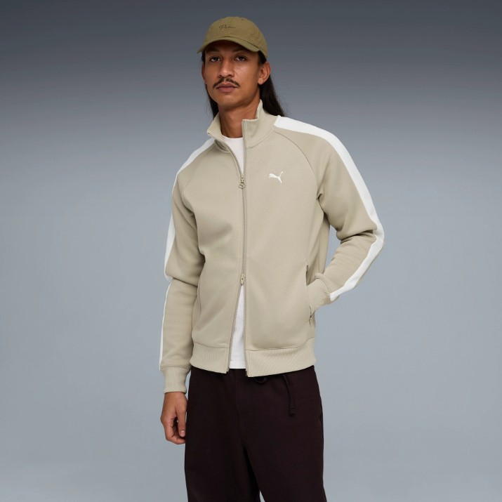 Мужская олимпийка Puma T7 Always On Track Pebble Gray, s.L