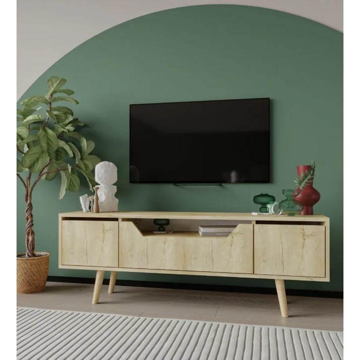 Comodă TV Trendy Roma 150 Sapphire Oak 150x53x29,7cm (GTR008132)
