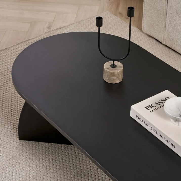 Журнальный столик Trendy Melina120x40x60cm Wood Black (GTR008160)