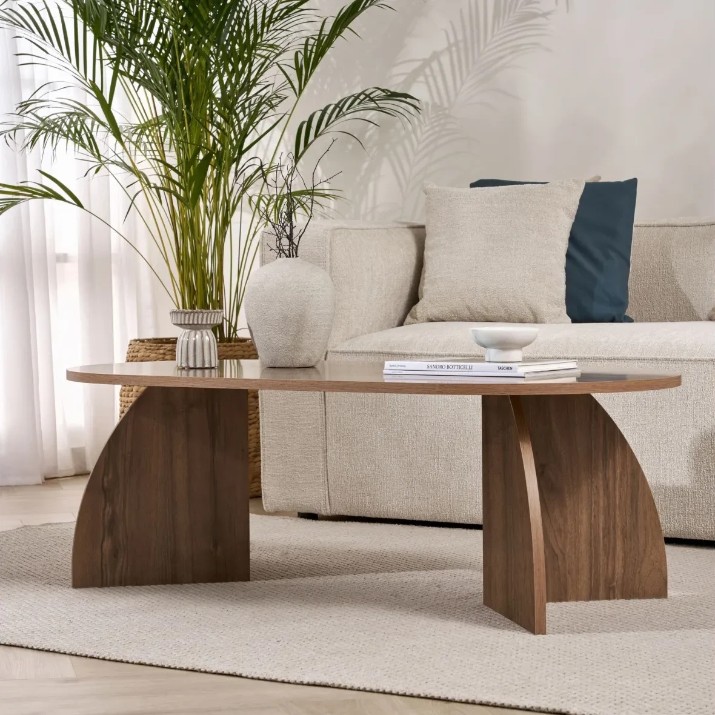 Журнальный столик Trendy Melina Venezia Walnut 120x40x60cm (GTR008157)