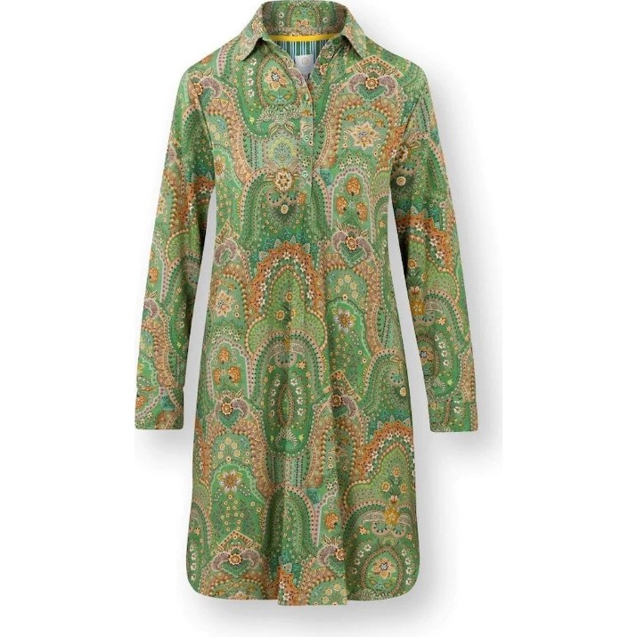 Camașa de noapte Pip Studio Daaltje Jabali Green s.S (51.503.672)