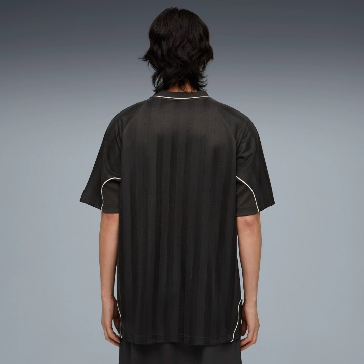 Tricou bărbătesc Puma Sport Stripe Fo Puma Black, s.XL