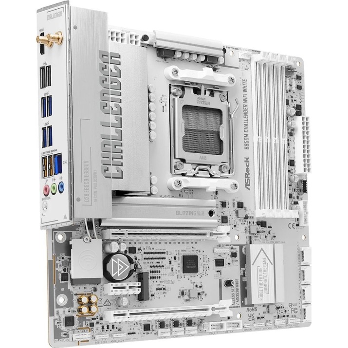 Материнская плата ASRock B850M Challenger Wi-Fi White