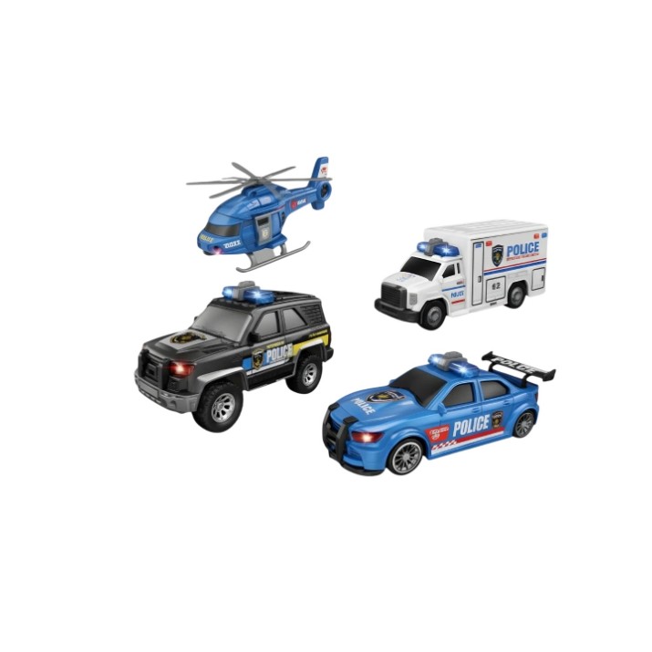 Набор машин JSToys 4pcs (JS200D)