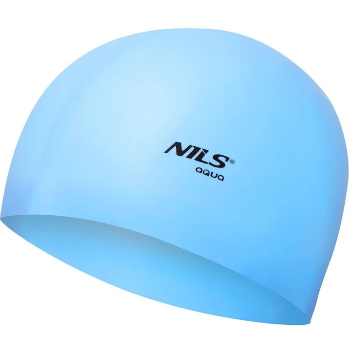 Шапочка для плавания Nils BL01 Light Blue