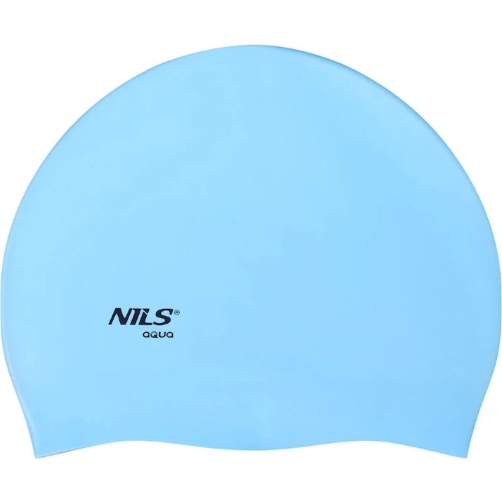 Шапочка для плавания Nils BL01 Light Blue