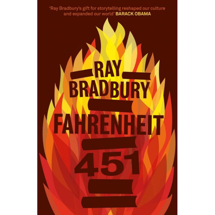 Книга Fahrenheit 451. Bradbury