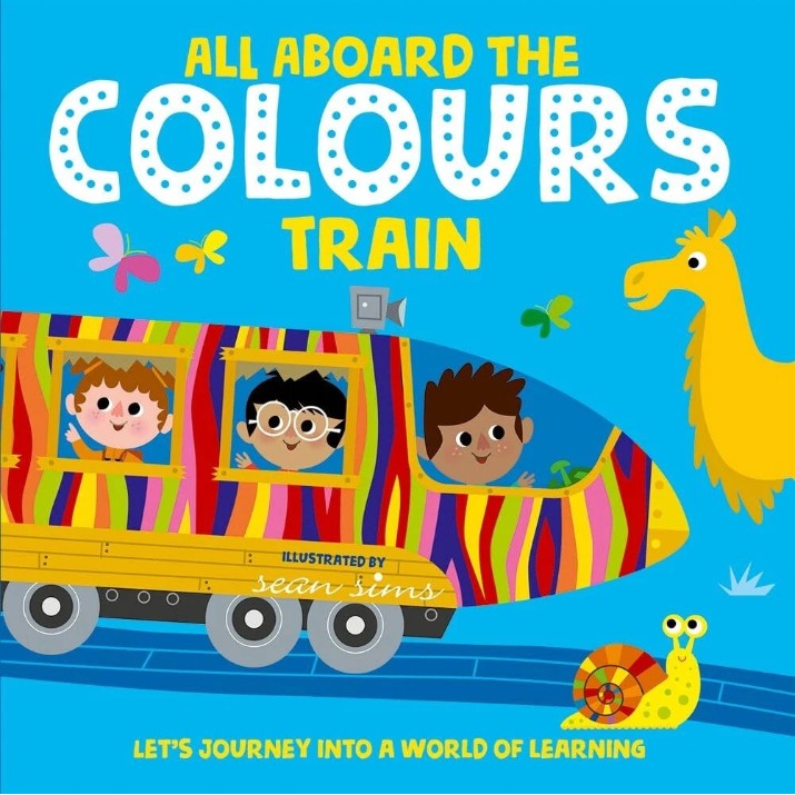 Cartea All Aboard The Colours Train