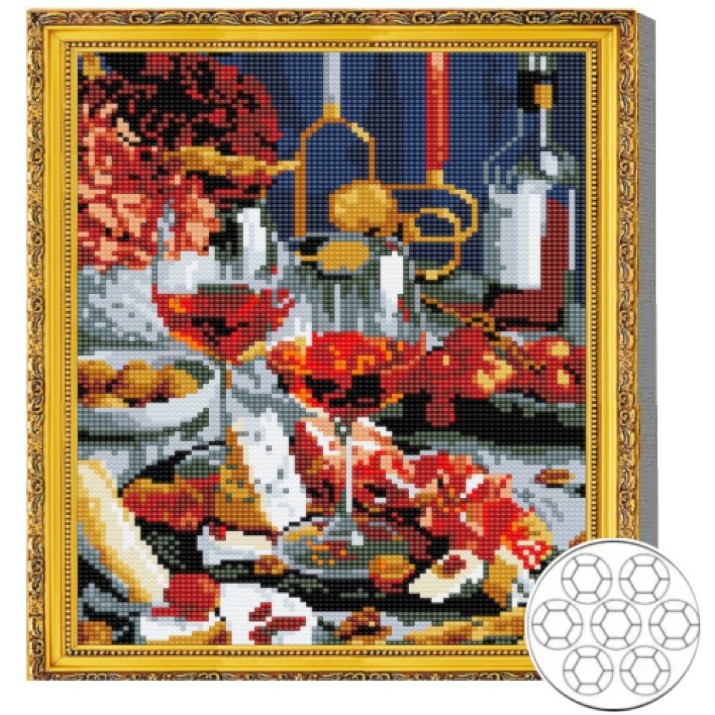 Алмазная мозаика Art Gallery Premium Gourmet Table 30x40cm (GB86980)