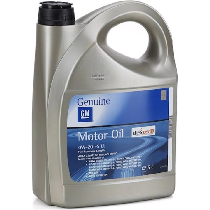 Ulei de motor GM Dexos D 0W-20 5L
