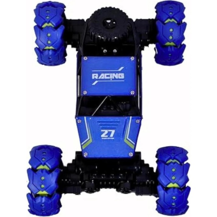 Jucărie teleghidată New World 1:18 Rock Crawler Explosion Wheel Blue (2073)