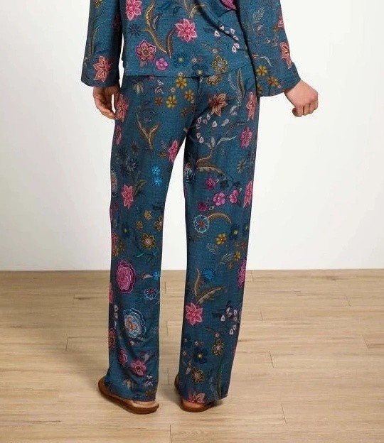 Женские брюки Pip Studio Belin Coco Flower Blue s.S (51.600.596)