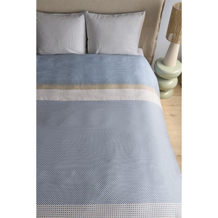 Постельное бельё Beddinghouse Bernou 240x200/220 Blue (330776)