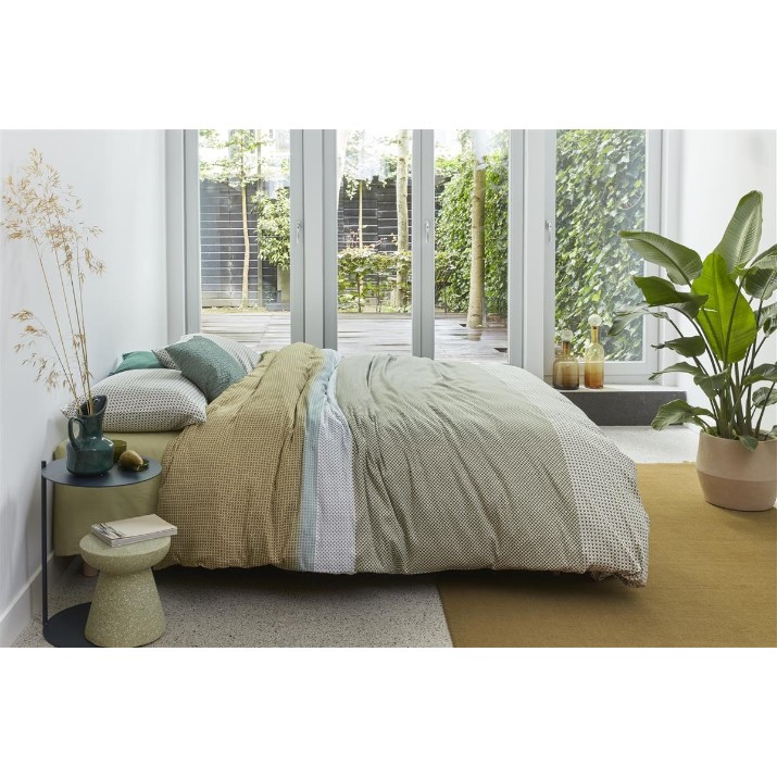Постельное бельё Beddinghouse Bernou 200x200/220 Green (330764)