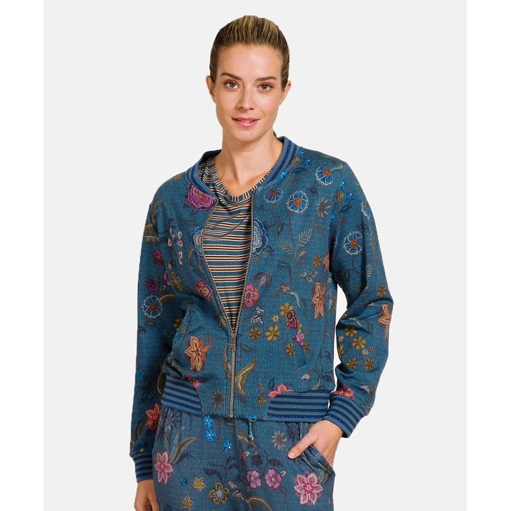 Jacket damă Pip Studio Nicos Coco Flower Blue s.L (51.515.155)