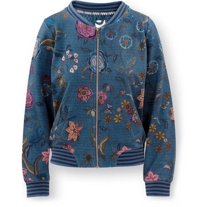 Jacket damă Pip Studio Nicos Coco Flower Blue s.M (51.515.154)