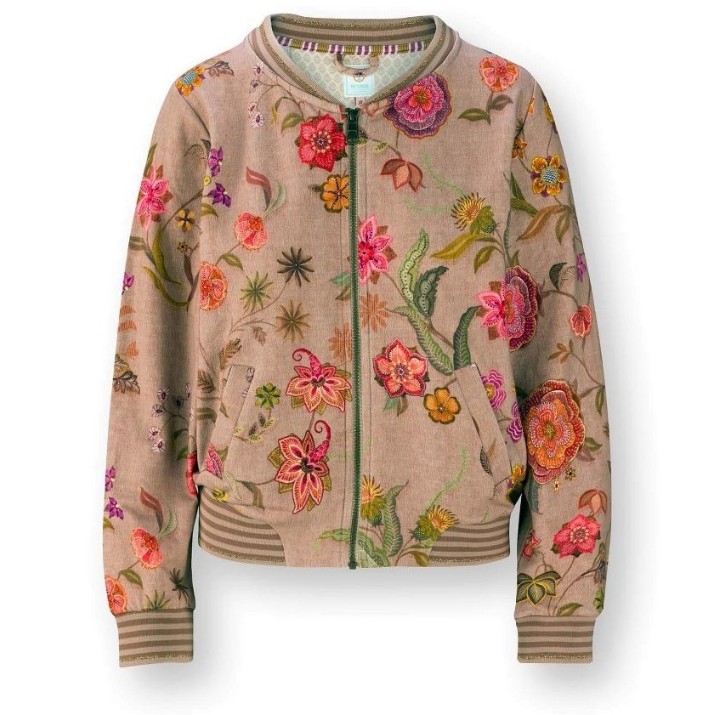 Jacket damă Pip Studio Nicos Coco Flower Sand s.L (51.515.161)