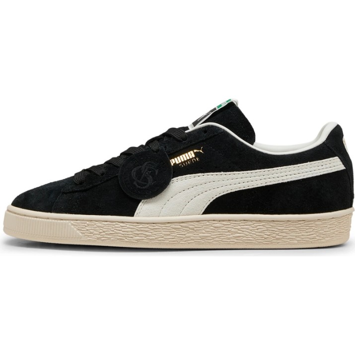 Ghete pentru bărbați Puma Suede Charles F. Stead Puma Black/White, s.42.5
