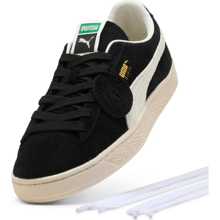 Ghete pentru bărbați Puma Suede Charles F. Stead Puma Black/White, s.46
