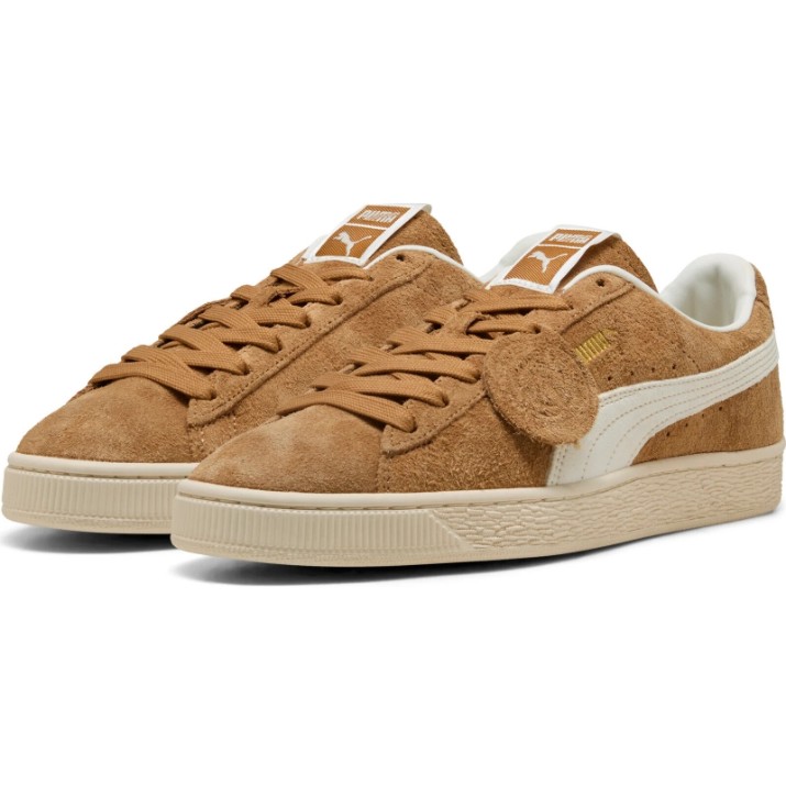 Кеды мужские Puma Suede Charles F. Stead V Honey Butter/Puma White, s.45
