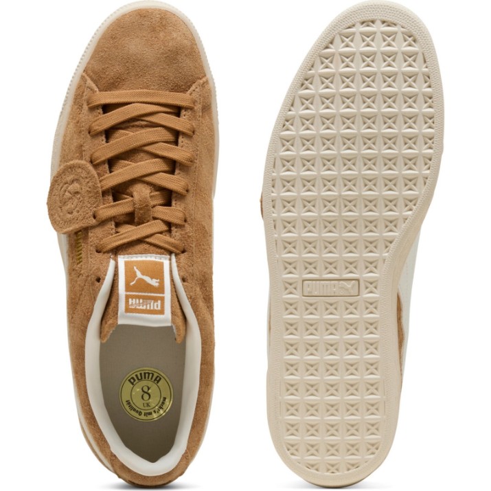 Кеды мужские Puma Suede Charles F. Stead V Honey Butter/Puma White, s.45