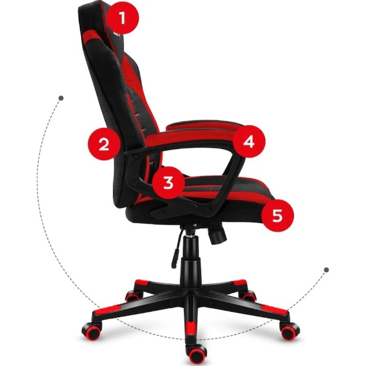 Офисное кресло Huzaro FORCE 2.5 Red