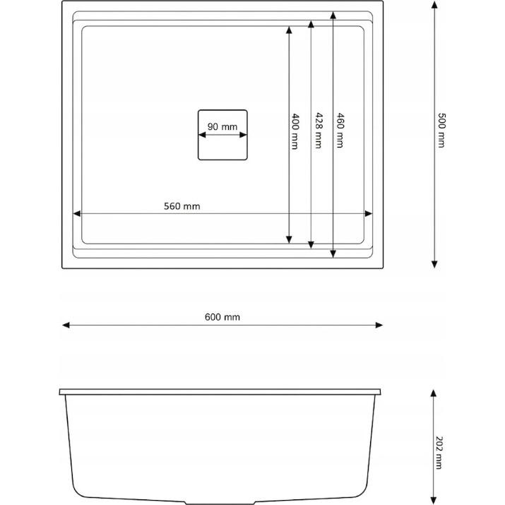 Кухонная мойка Granitan EPIR 60 White (07278001049)
