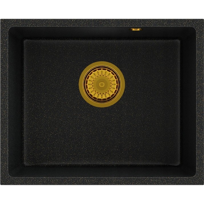 Кухонная мойка Granitan MANADO 50 460x375mm BLACK /GOLD (07278001051)