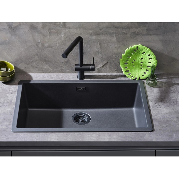 Chiuvetă de bucătărie Reginox Verona 70 Nero Black