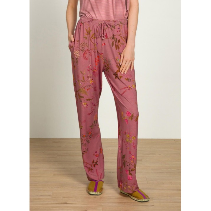 Женские брюки Pip Studio Belin Bodhi Flower Dark Pink s.L (51.600.682)