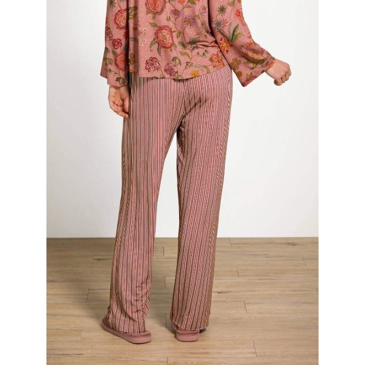 Pantaloni de damă Pip Studio Belin Kente Stripe Pink s.S (51.600.578)