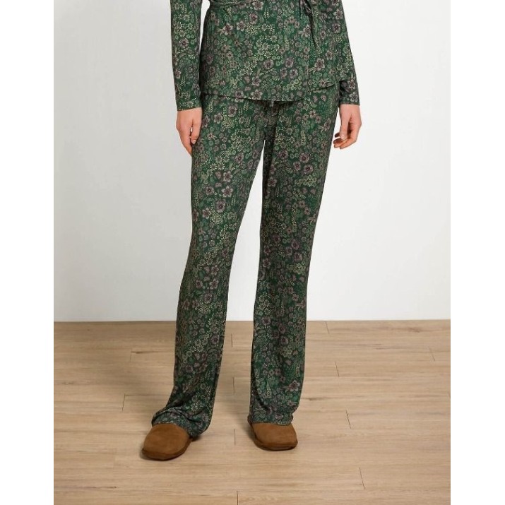 Pantaloni de damă Pip Studio Blake Daisy Dreams Green s.L (51.600.616)