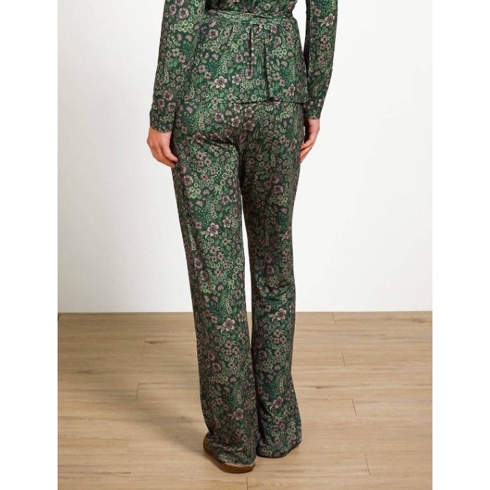 Pantaloni de damă Pip Studio Blake Daisy Dreams Green s.M (51.600.615)