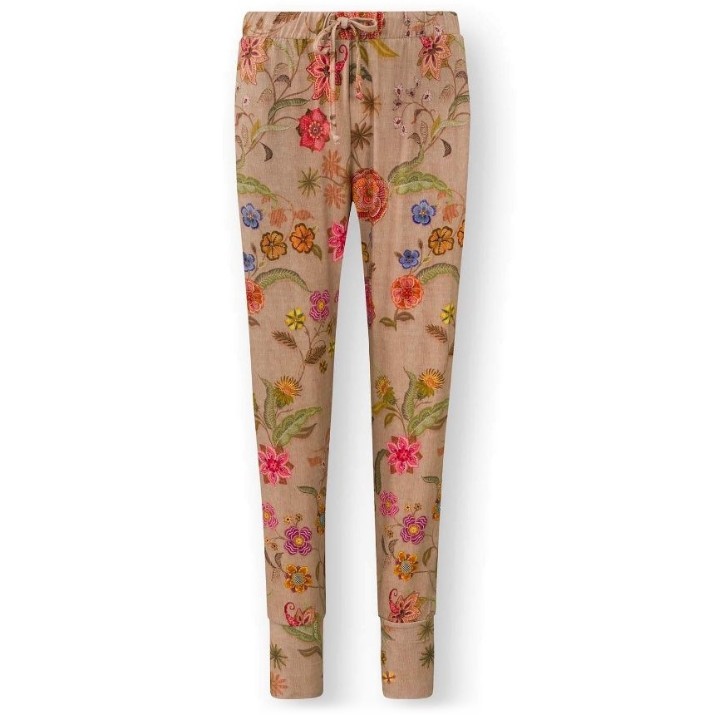Pantaloni de damă Pip Studio Bobien Coco Flower Sand s.XL (51.600.569)