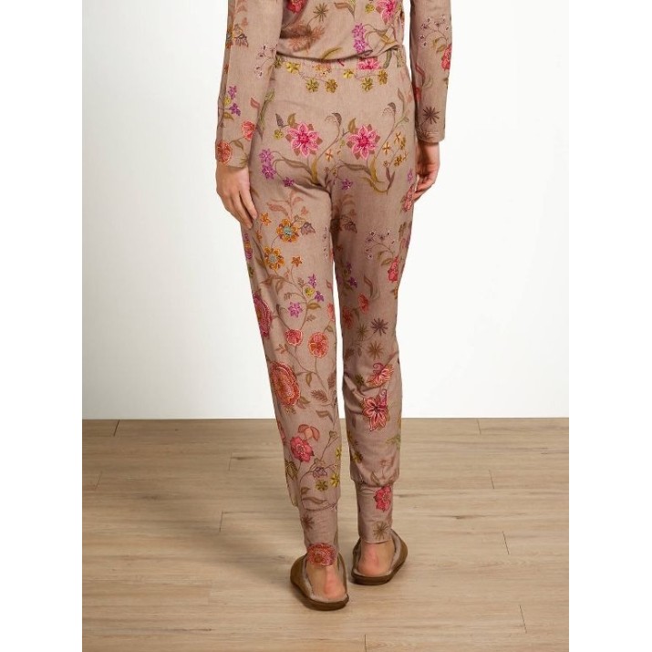 Pantaloni de damă Pip Studio Bobien Coco Flower Sand s.XL (51.600.569)