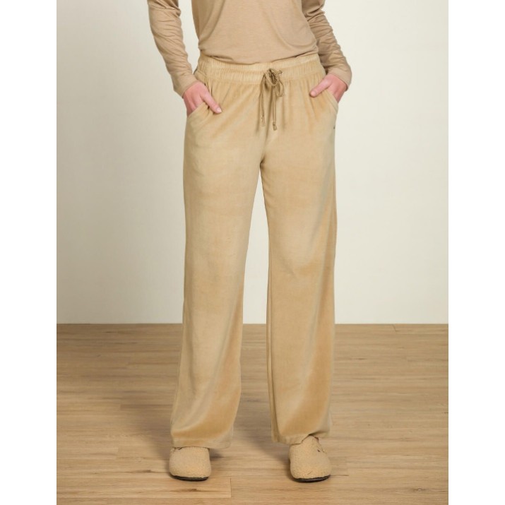 Pantaloni de damă Pip Studio Britta Velvet Beige s.M (51.600.717)