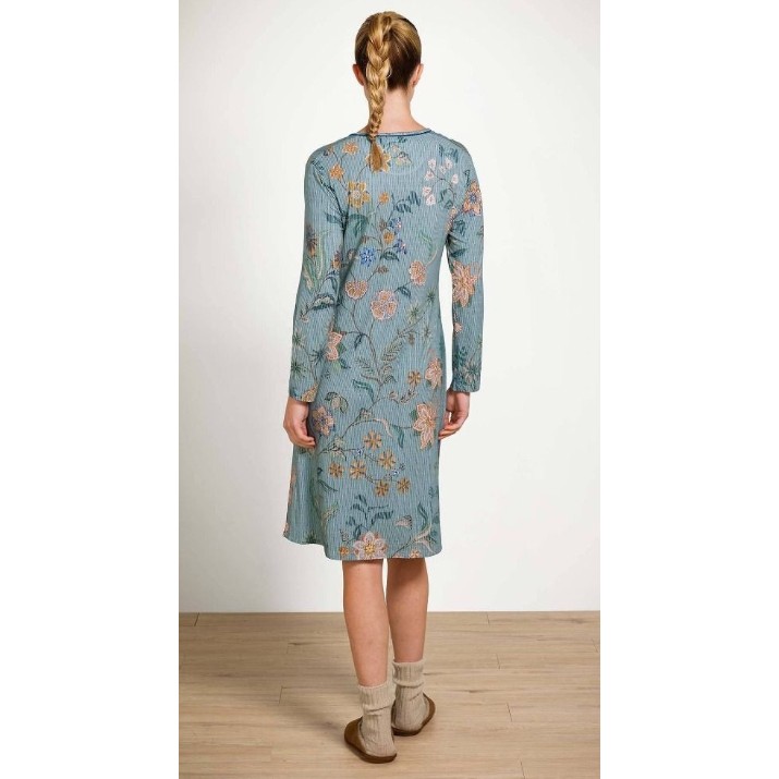 Ночная рубашка Pip Studio Destiny Safari Bloom Blue s.M (51.503.649)