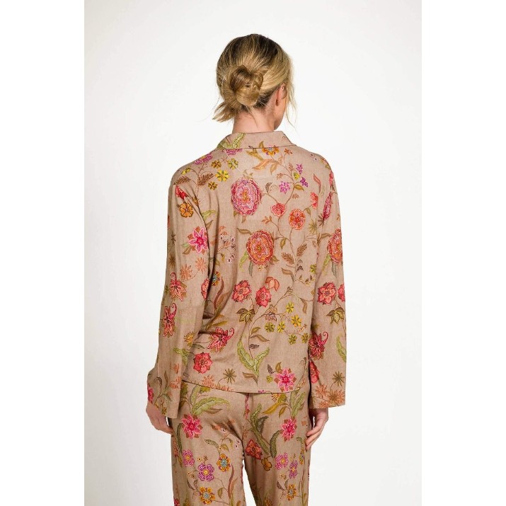 Женская рубашка Pip Studio Faye Coco Flower Sand s.S (51.511.766)