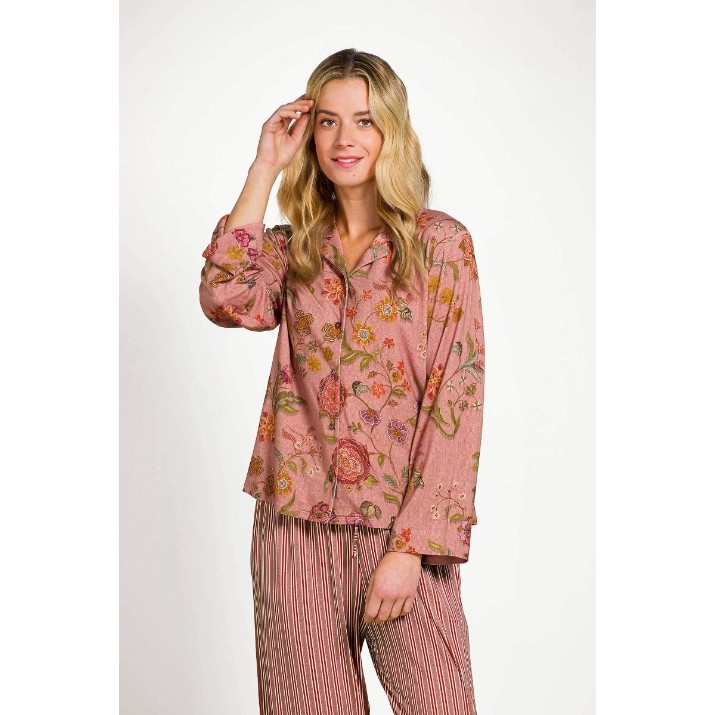 Cămașă damă Pip Studio Faye Coco Flower Coral s.L (51.511.756)