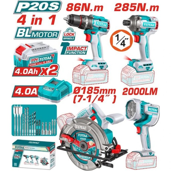 Set Total Tools TOSLI251082