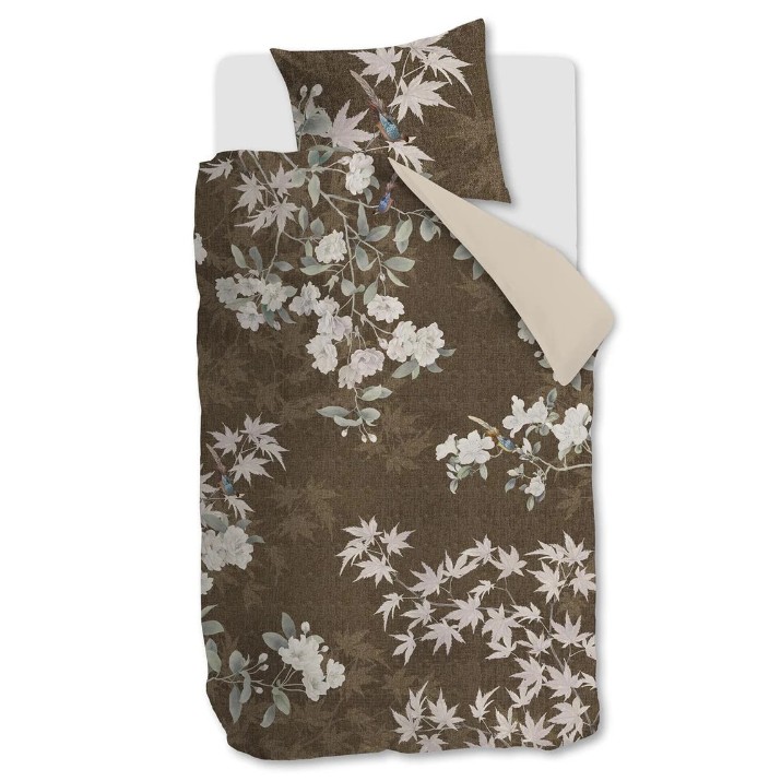 Lenjerie de pat Beddinghouse Thalasa 140x200/220 Brown (330560)
