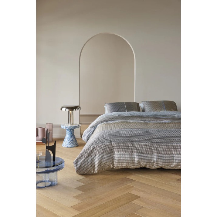 Lenjerie de pat Kardol Charlottesville 140x200/220 Blue Grey (332901)