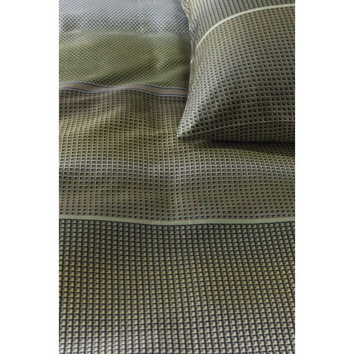 Lenjerie de pat Kardol Charlottesville 200x200/220 Green (332893)