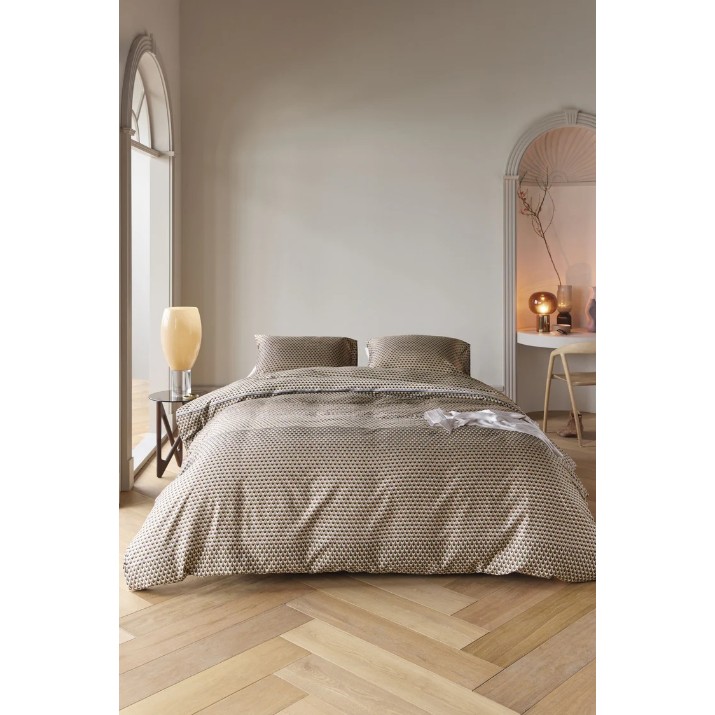 Lenjerie de pat Kardol Lofty 200x200/220 Natural (332929)