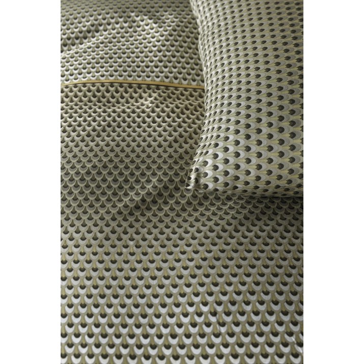 Lenjerie de pat Kardol Lofty 200x200/220 Olive Green (332920)